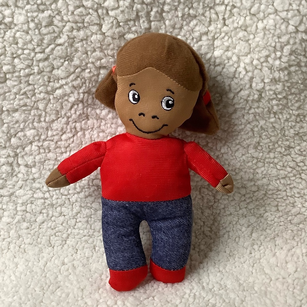 Arthur 2022 Marc Brown Friend Francine Plush Stuffed Doll Toy